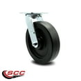 thumbnail image 2 of 8 Inch Polyolefin Wheel Swivel Caster with Roller Bearing Service Caster Brand, 2 of 2