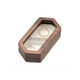 thumbnail image 3 of Caja De Anillo Doble De Madera De Compromiso Transparente, 3 of 4