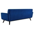 thumbnail image 5 of Sofa, Blue Navy, Velvet, Modern Contemporary, Mid Century Living Hotel Lounge Cafe Lobby, 5 of 8