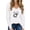White valentine shirts for women, variant on Love Heart Print T Shirt Women Funny Valentine's Day V Neck Tee Shirt Love Heart Graphic Long Sleeve Tops Gifts