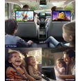 thumbnail image 2 of Monitor de reposacabezas portátil 4K Android 11 de 14 pulgadas, sistema de entretenimiento trasero para asiento trasero de coches, soporte de visualización táctil para teléfono inalámbrico espejo de, 2 of 5