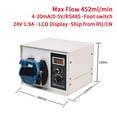 thumbnail image 2 of DIP Intelligent High Flow ST 24V Power Off Memory Peristaltic Pump With Silicone Tube For Liquid Dispenser Food Industry ,Easy to Use, 2 of 6