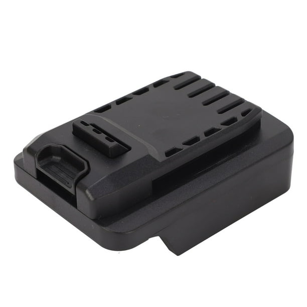 Convertidor de batería de litio estructura estable adaptador de herramienta eléctrica ligera carcasa de ABS Plug and Play para BL1830 BL1860B BL1850B para FMC687L FMC688L ANGGREK Otros
