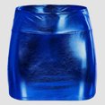 thumbnail image 5 of Clearance Clothes Under $10.00 Abomasnow Women's Sexy Bodycon Pencil Skirts Solid Elastic High Waist Faux Leather Mini Skirts, 5 of 5