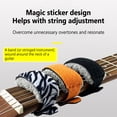 thumbnail image 4 of Guitar String Mute Dampener Adjustable Guitar Fretboard Muting Wrap Noise Reducer For Electric Guitar Bass, 4 of 7