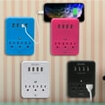 thumbnail image 5 of Aduro 3 Outlet 4 USB Port Surge Protector, Pink, 5 of 5