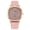 Pink -AE34, variant on Wrist Watch for Women Leather Strap Watches Business Work Casual Dial Quartz Round Watch 2026 Red
