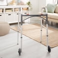 thumbnail image 6 of McKesson Walker with Wheels for Seniors - Foldable, 350 lbs Limit, 4 Ct, 6 of 11