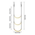 thumbnail image 2 of MYG Boat Rope Ladder Assisted Boarding Portable for Canoeing Kayak Sailboat Yacht, 2 of 6