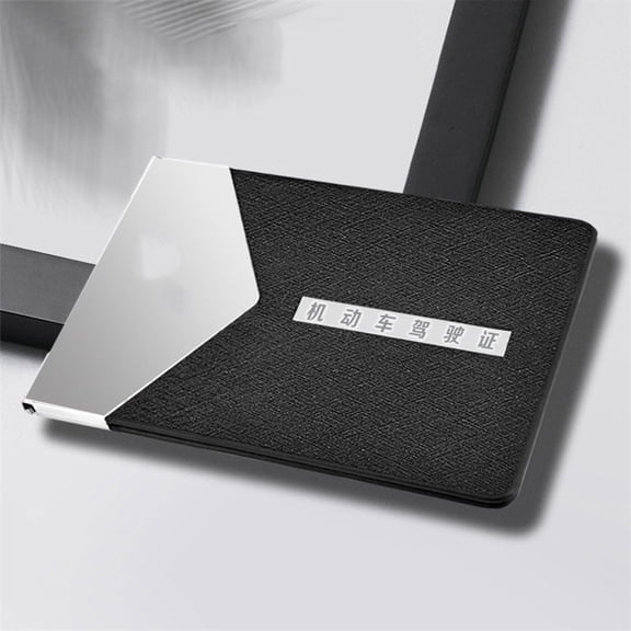 High Luxury Driver License Holder Case Women Men Car License ID Card Wallet