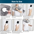 thumbnail image 4 of Heating Pad for Neck, Neck and Shoulders Heating Pads with Deeper Pain Relief, Electric Heating Pad for Back, Christmas Birthday Gifts for Women Men Mom,Grey, 4 of 5