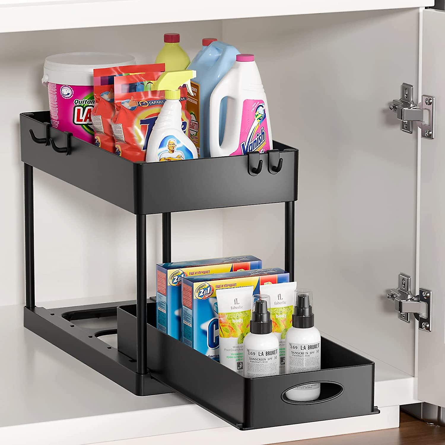 2 Tier Under Sink Organizer With Sliding Storage Drawer Cabinet Basket   Ba2d8818 A853 413b Ae33 10ff07bb24c8.7cc7cdb919f8a97ea56e3f444468c0b6 