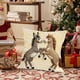thumbnail image 5 of Funda de almohada con estampado divertido del año del caballo, funda de cojín de lino para sofá, decoración del hogar, funda de cojín familiar, funda de almohada cuadrada, 5 of 8