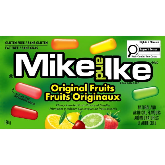 Mike and Ike Original Fruits, Mike and Ike Original Fruits chewy candy