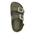 thumbnail image 5 of Wonder Nation Toddler Kids EVA Double Buckle Sandals, 5 of 6
