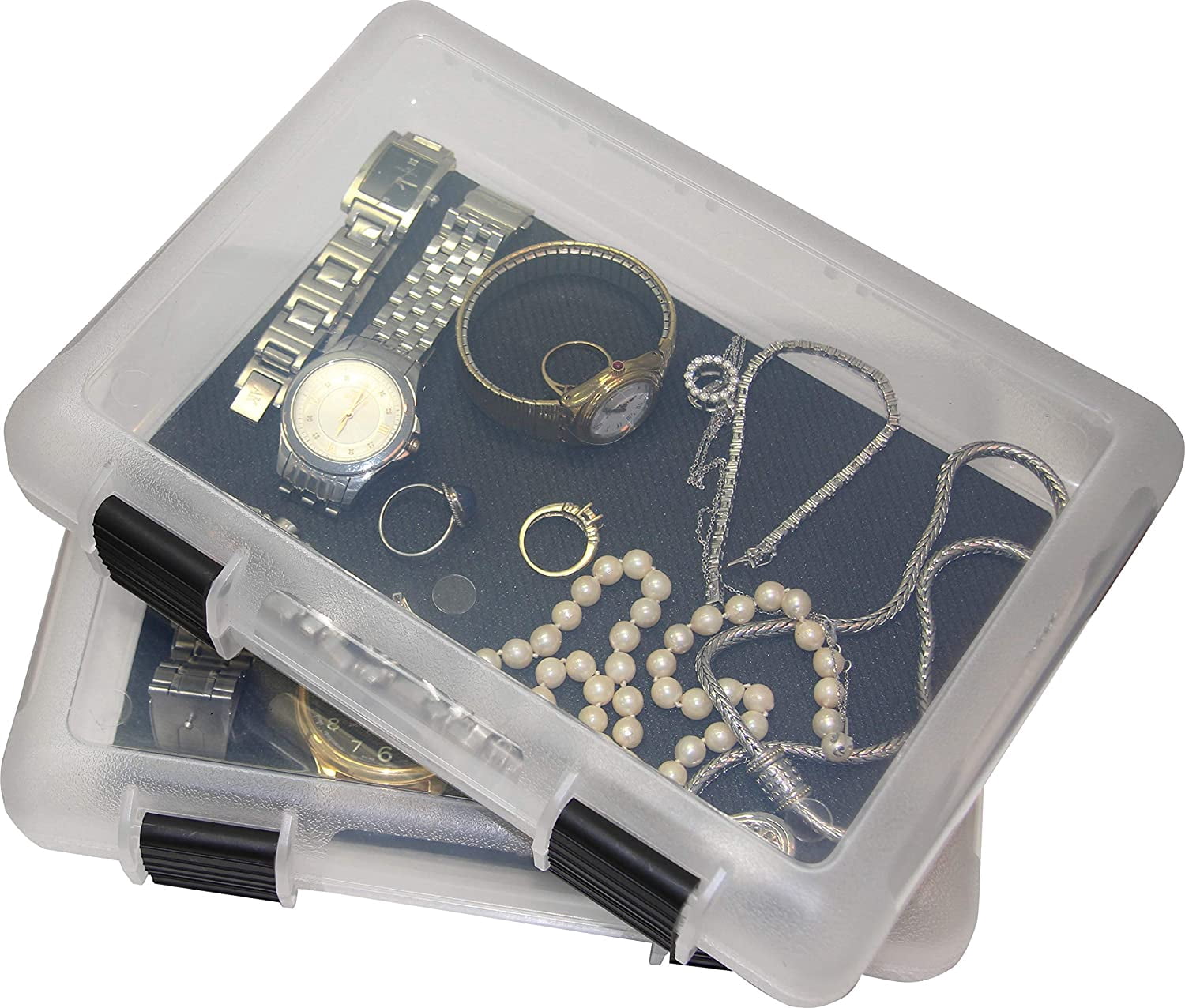 MTM In-Safe Pistol Storage Case 3pk 12" Polymer Clear