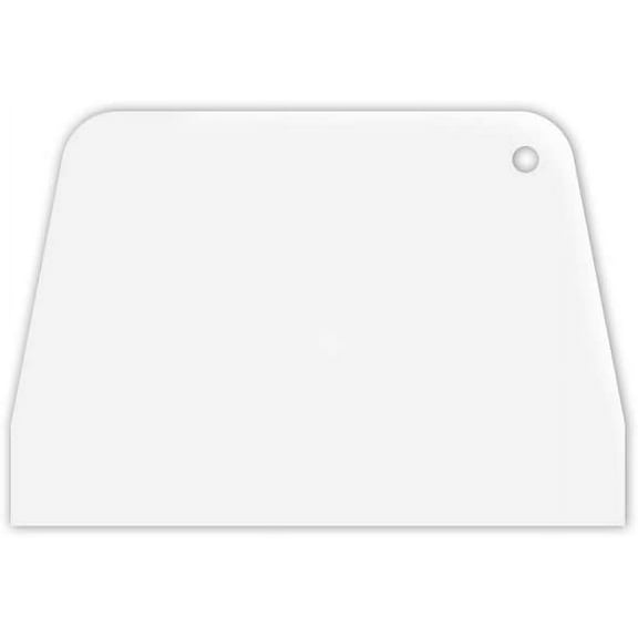 Trapezoidal Plastic Scraper Dough Scrapers Bowl Scraper Baking Kitchen Tool