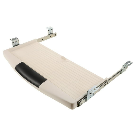 Hemoton 1 Set Keyboard Tray Under Desk Keyboard Stand Slide Pull Out Computer Keyboard Drawer