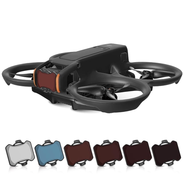 Set de filtros ND RCGEEK para cámara DJI Avata 2 (CPL, UV, ND8-64)