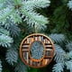 thumbnail image 5 of Adorno colgante de árbol de Navidad de 26 letras de acrílico O, 8CM, único, personalizado DIY, decoración del árbol de Navidad, 5 of 9
