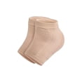 thumbnail image 3 of Adultos Hidratante Calcetines de talón Almohadillas de protección de absorción de sudor Cómodo Elástico Lavable 2 piezas para pies duros y ásperos Color de piel Fernando Calcetines talón hidratantes, 3 of 8