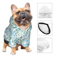 thumbnail image 4 of Uemuo Butterflies for Winter Dog Hoodie Sweatshirts with Pockets Warm Dog Clothes for Small Dogs Chihuahua-XX-Large, 4 of 8