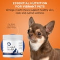 thumbnail image 5 of EZ-CHEW Omega 3 Max Strength Soft Chews for Small & Medium Breeds (60 count), 5 of 8