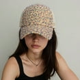 thumbnail image 3 of Breathable Baseball Caps for Women Girls Adjustable Jeweled Sports Hat, 3 of 19