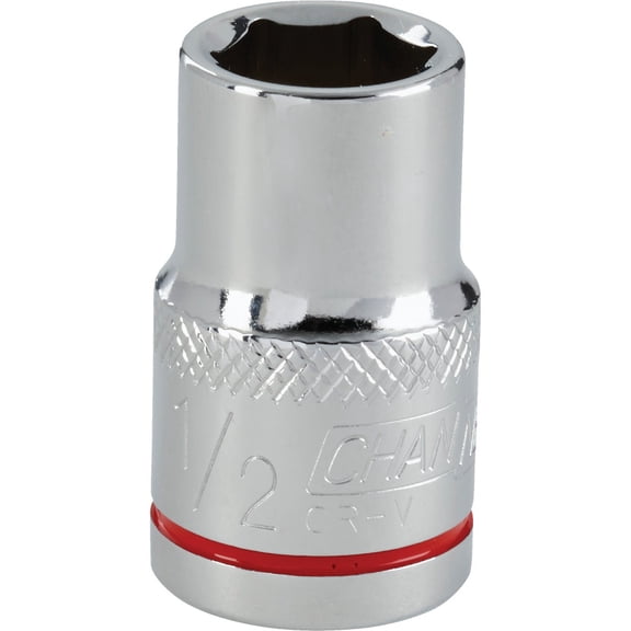 Channellock 1/2" Drive 1/2" 6-Point Shallow Standard Socket