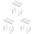 thumbnail image 1 of Caso PC duro para interruptor 2 Case protección Split Anti-Fall Corce transparente, 1 of 5