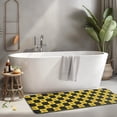 thumbnail image 2 of Yellow and Black Checkerboard Checkered Pattern Kitchen Rug Mat,Kitchen Runner Rugs Non Skid Washable,Decorative Kitchen Floor Mats for Kitchen,Sink,Laundry,17"x47.2", 2 of 7