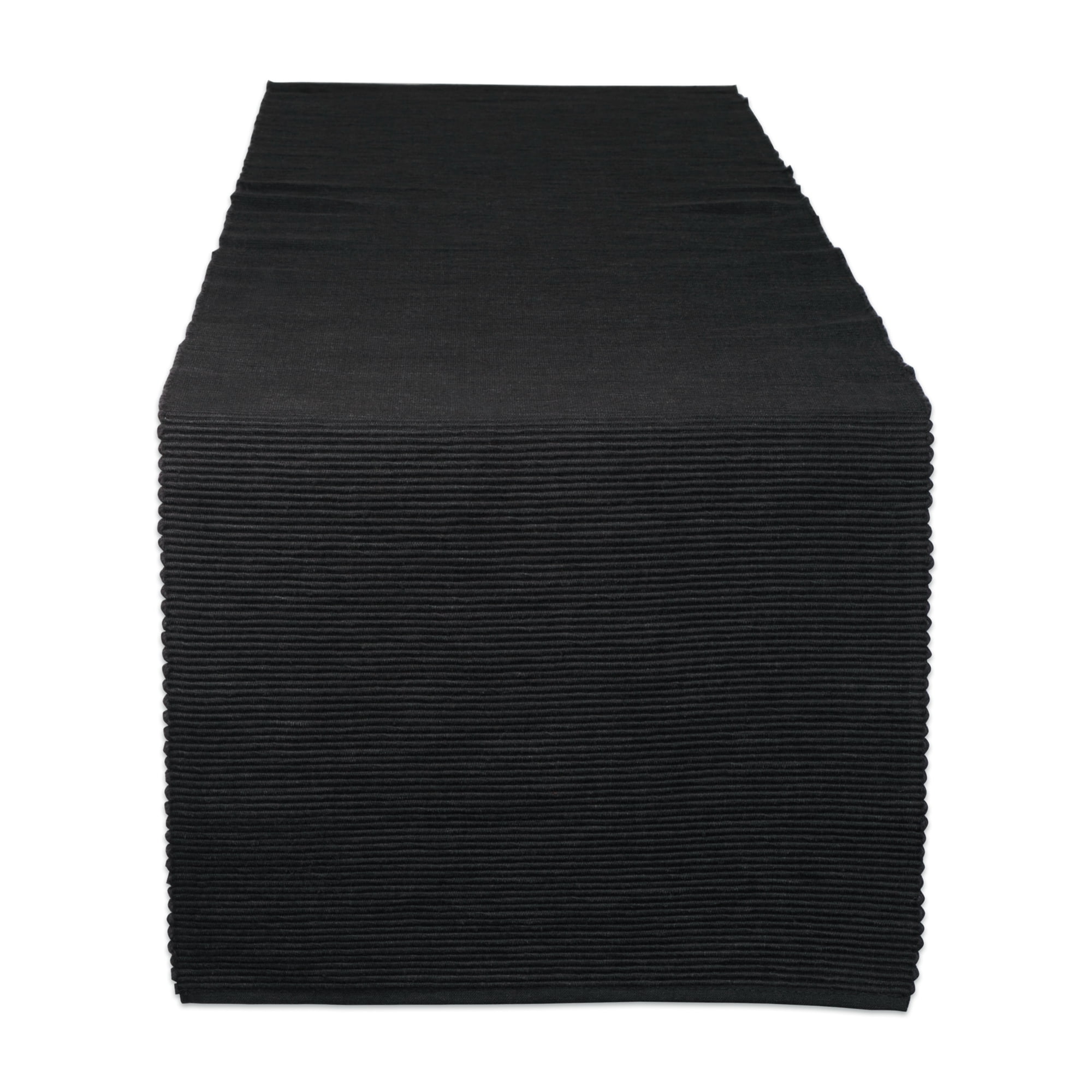 DII Black Table Runner 13x72, 13x72"