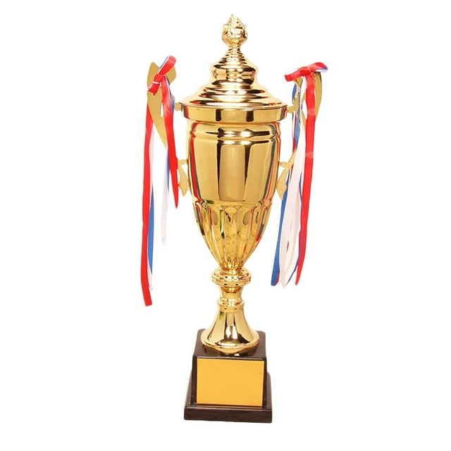 GROWTH TANK Trophée de Récompense Grand Trophée Récompenses Souvenir Trophée Coupe pour Soccer Soccer Ligue 47cm