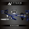 thumbnail image 2 of Attack Graphics Custom Renegade Complete Bike Graphics Kit for Yamaha YZ250FX 2015, 2 of 2