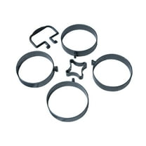 MLINS  Griddle Pan Egg with Lid Non-stick Shaper Aluminum Fryer