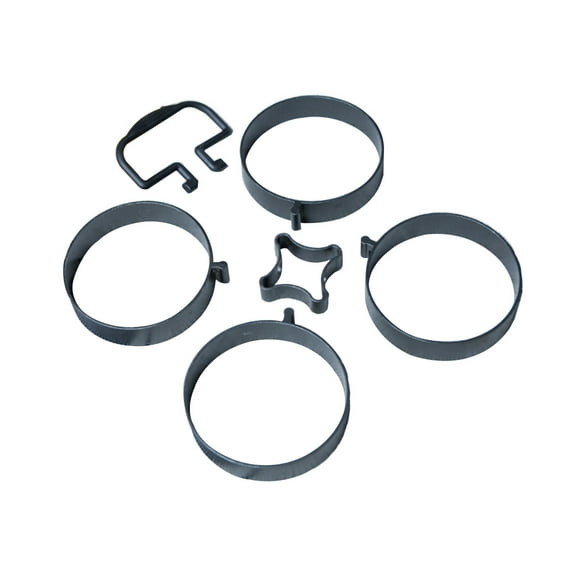 MLINS  Griddle Pan Egg with Lid Non-stick Shaper Aluminum Fryer