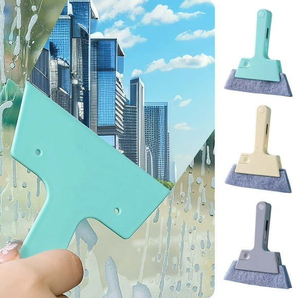 Fiudx Cepillo de Limpieza para Huecos, Cabezal Giratorio Flexible, Eliminación Eficaz de Suciedad, Cerdas Suaves Que Protegen Las Superficies, Multifuncional para Puertas, Muebles y Coche, Tamaño Com