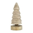thumbnail image 2 of Hometravel Wooden Christmas Tree Decor, Log Style Tabletop Christmas Craft, Natural Holiday Atmosphere Decoration for Home, Office, Mantel, 2 of 6