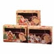 thumbnail image 2 of Juego de 9 Cajas de Regalo de Papel Kraft con Ventana de Pvc | Cajas de Dulces Navideños de Jengibre Beige de 15 X 22 X 7 Cm | Cajas Reciclables para Guardar Joyas con Tapa de Cinta y Etiquetas Colga, 2 of 6