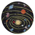 thumbnail image 2 of Momeni Lil Mo Whimsy 5' X 7' Contemporary Hand Tufted Rug in Black, 2 of 2