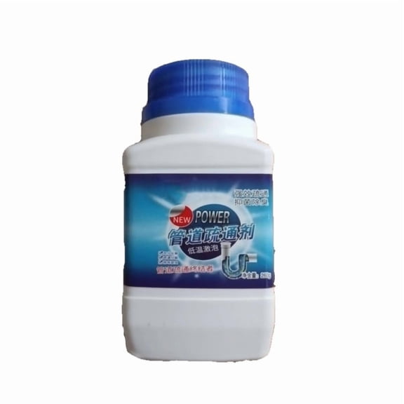 Strong Toilet Sink Cleaner 260G With Sodium Percarbonate, Fast Acting Formula And Safe For Pipes And Drains 4.72X2.36X1.97In 0.573Lb