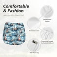 thumbnail image 4 of Balery Sea Marine And Lighthouse Pantalones cortos deportivos para mujer con forro y dos bolsillos, elásticos, para entrenamiento, gimnasio, yoga-Medium, 4 of 7