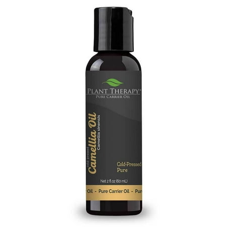 Camellia Seed Oil - Plant Therapy Camellia Seed Carrier Oil 2 oz Base Oil for Aromatherapy, Essential Oil or Massage use