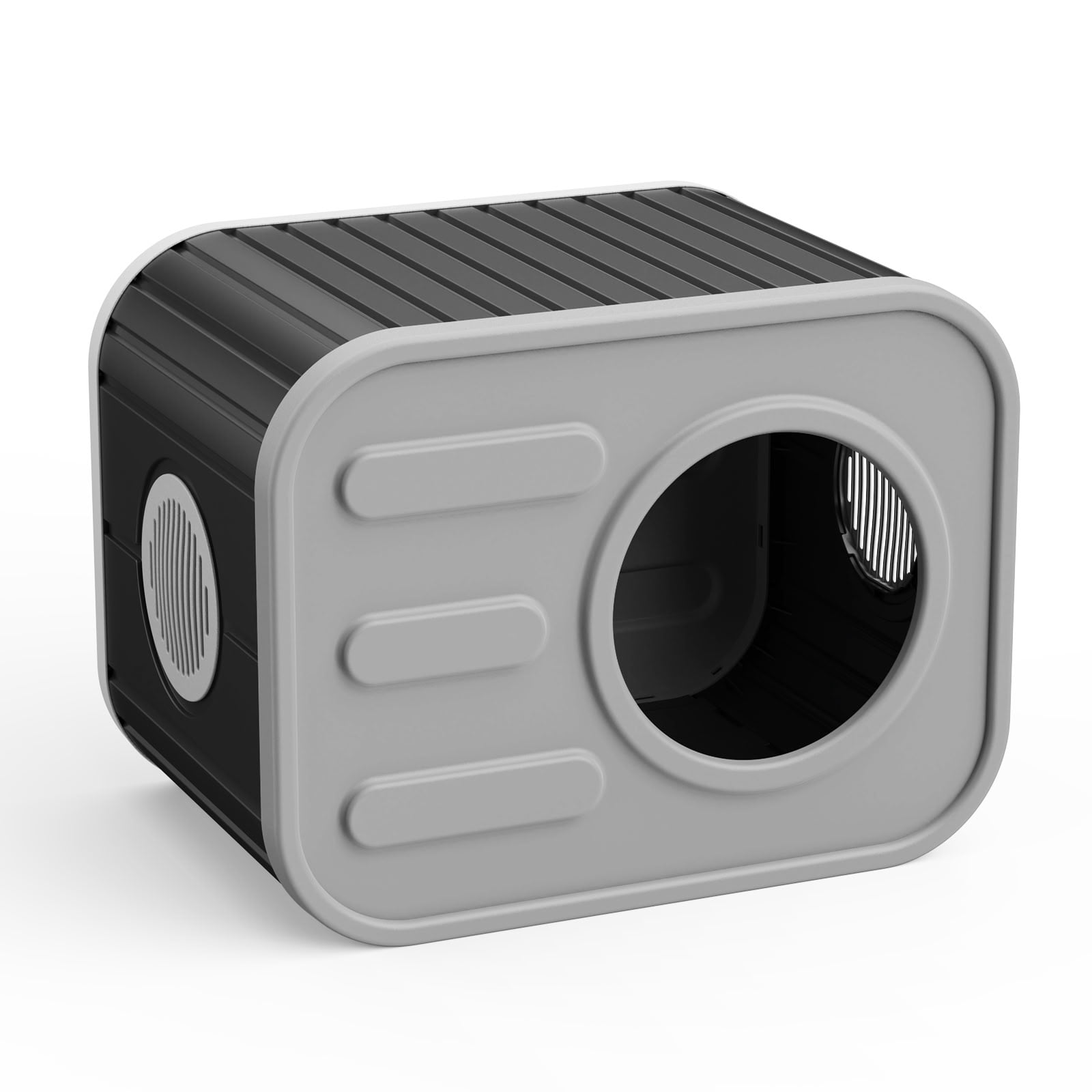 MAYEERTY Compact Cat House, Shatter-Resistant Cat Bed with Spacious Interior, No Tools Assembly