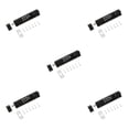 thumbnail image 2 of Justharion Door Window Password Replacement Living Room Bathroom Keyless Screw Mounted 3-digit Code Bolts Lock Furniture Black 5Set, 2 of 6