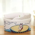thumbnail image 4 of Casa Cueva Acogedora Cama para Perros Perrera con Extraíble Lavable Acolchado Suministros para Mascotas Cama para Dormir Nido Cálido Camas para Blanco Sunnimix Camas para gatos, 4 of 7