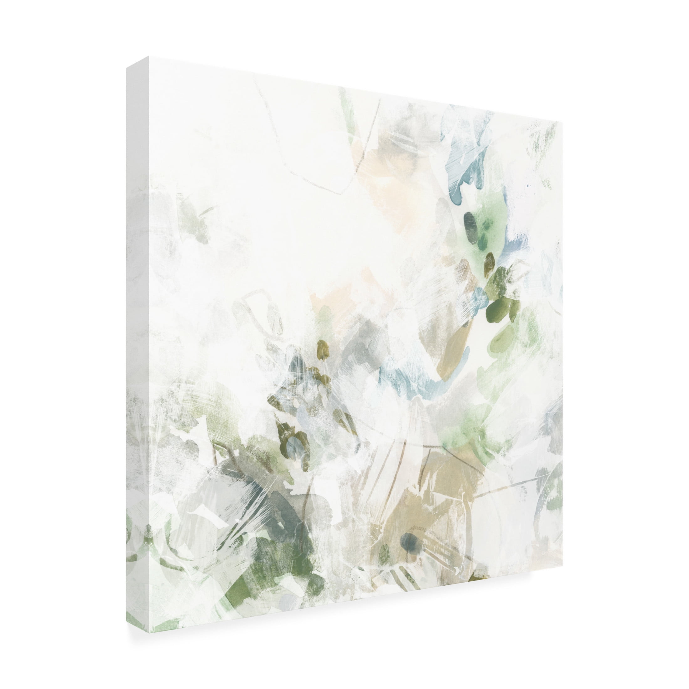 Trademark Fine Art June Erica Vess Green Granite I Canvas Wall Art