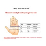 harayaa Fencing Glove Protective Gear Adult Kids Fencing Bout Mittens Training Equipment Left Hand XS