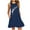 Navy formal dresses for women, variant on Wycnly Formal Dresses for Women Casual Plus Size Swing Tank Tshirt Mini Dresses with Pocket Sleeveless Round Neck Dandelion Print 2024 Summer Short Dress Navy XXXXL