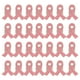 thumbnail image 3 of 30 UNIDS Pink Ribbon Badge Broche Creativo Iron Lapel Delicado Badge Broche para Mujeres Lady Girls Madam Pink, 3 of 5